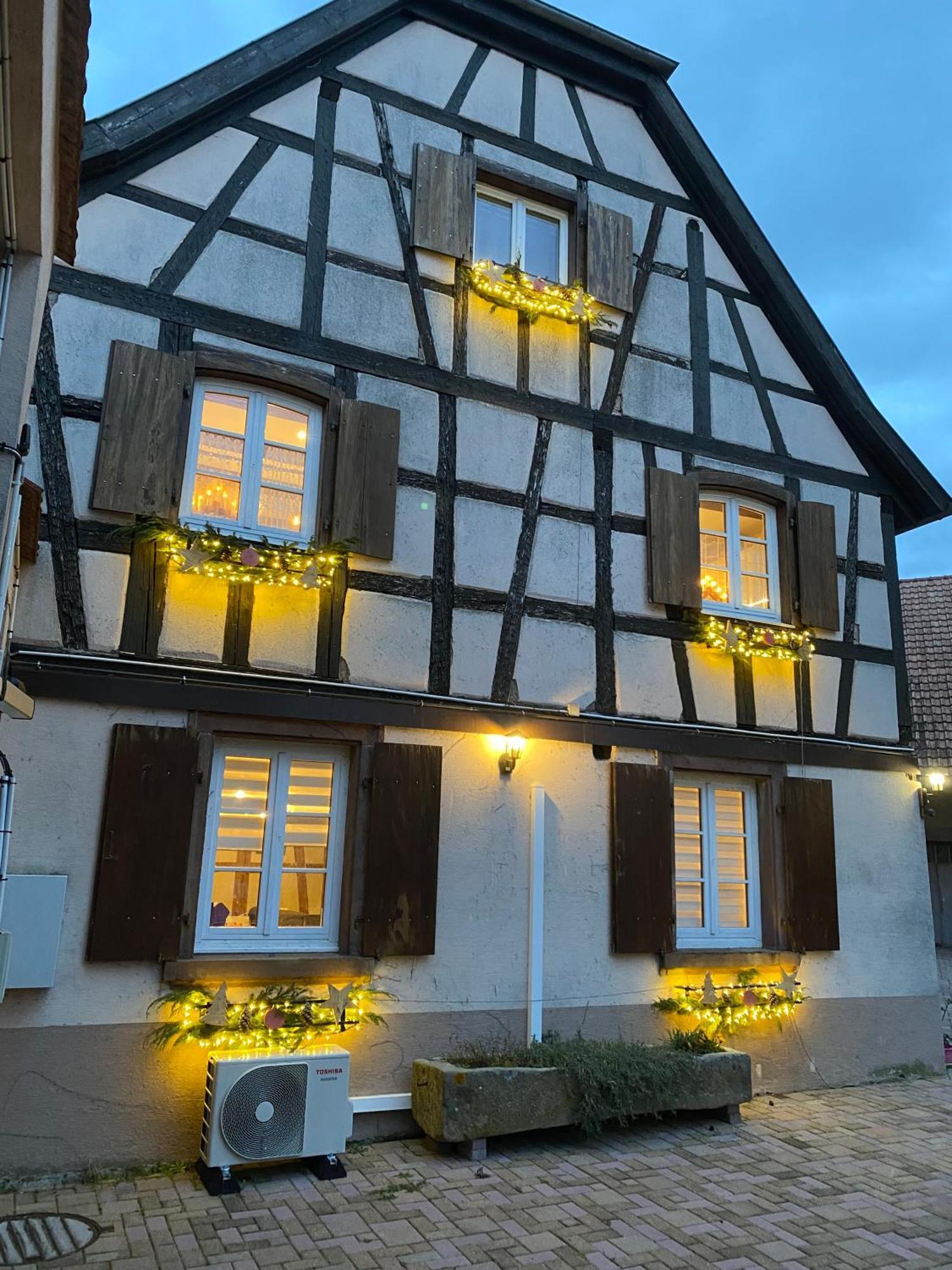 Apartamento Le 128, Duplex Alsacien 10 Personnes, Piscine Horbourg Exterior foto